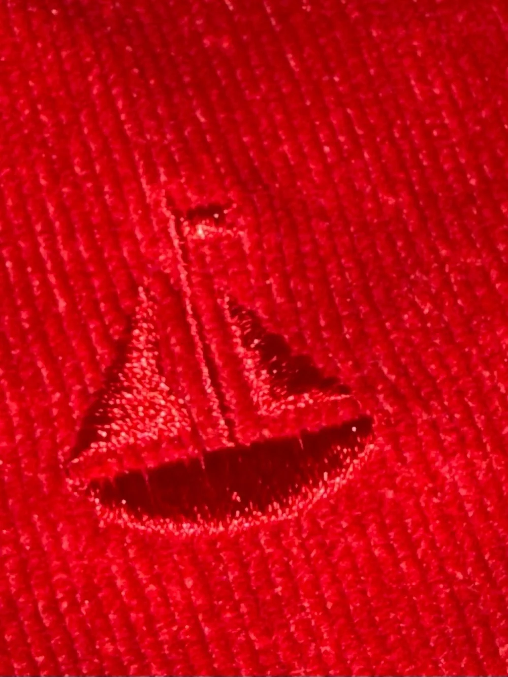 Nantucket Kids red corduroy pants elastic back waist sailboat applique sz4T NWOT